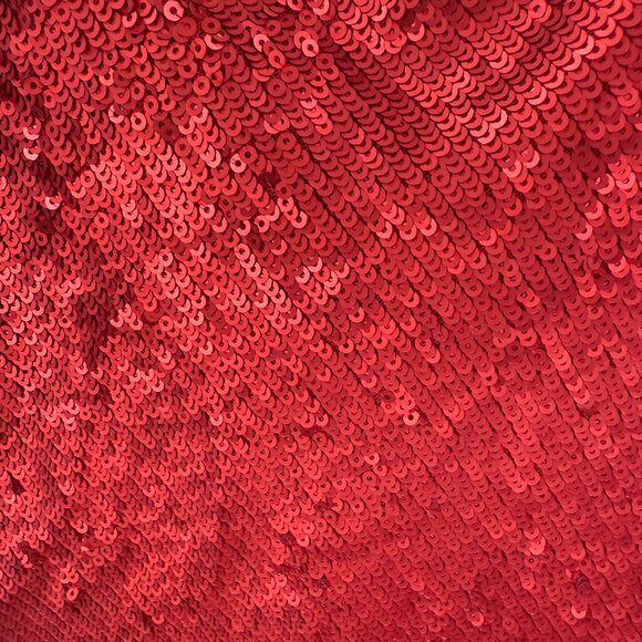Zara Red sequin mini dress NWT Size S - Picture 9 of 13
